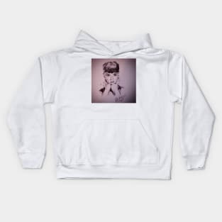 Audrey Hepburn Kids Hoodie